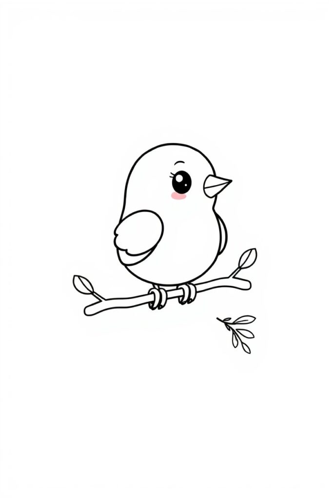 bird coloring pages