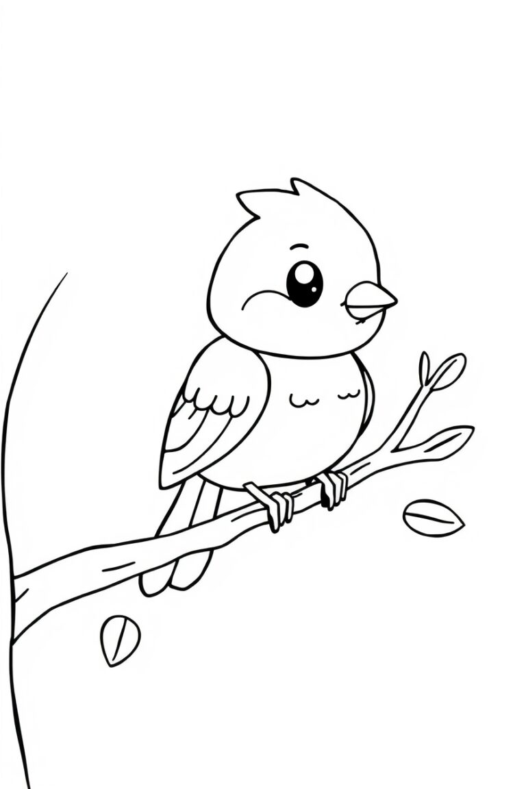 bird coloring pages