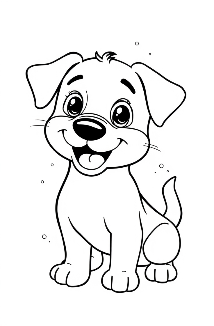 20 dog coloring pages