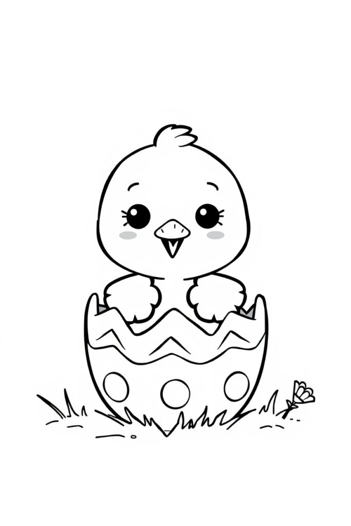 Easter coloring pages (40 designs)​