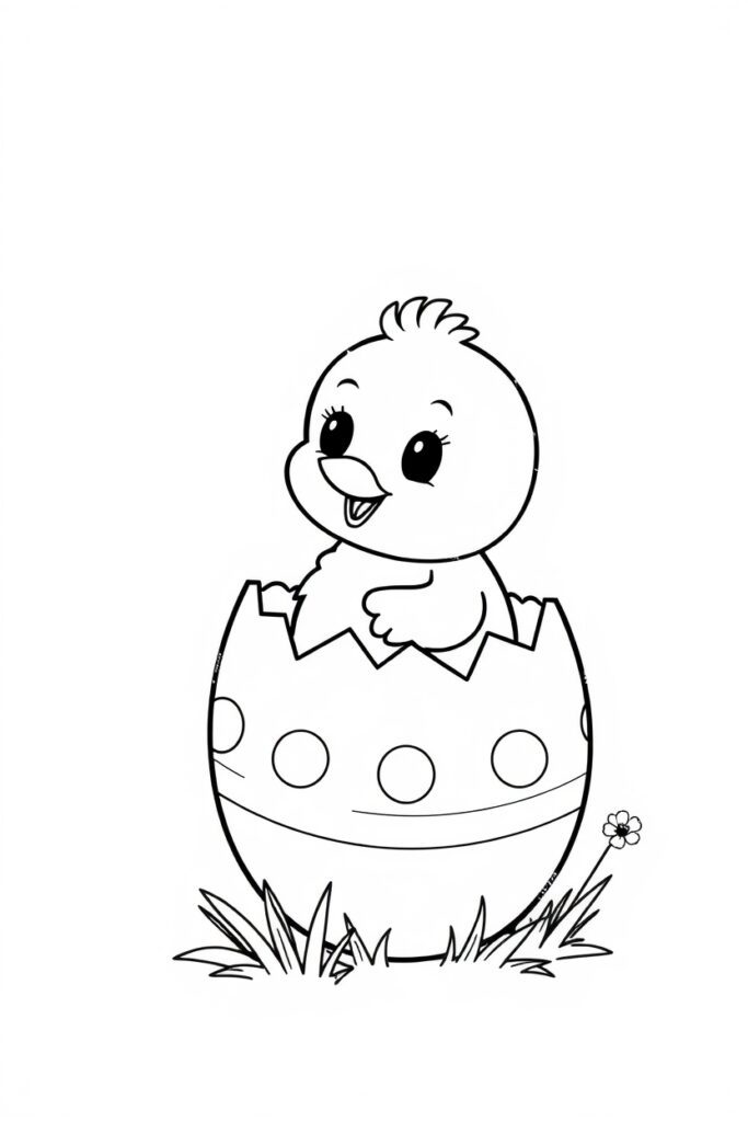 Easter coloring pages (40 designs)​