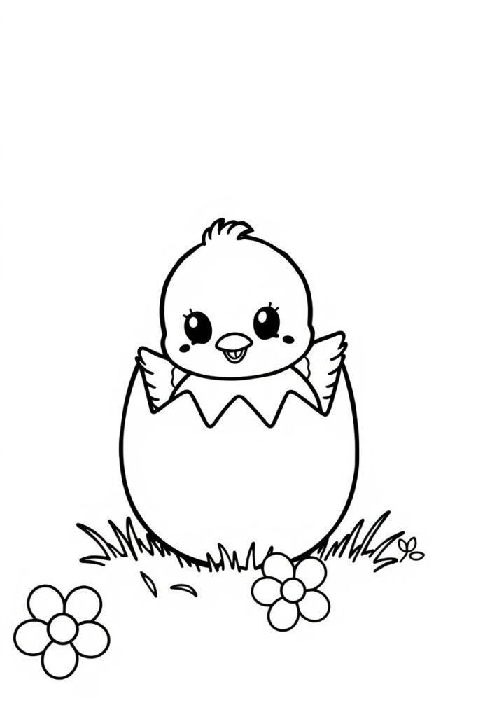 Easter coloring pages (40 designs)​