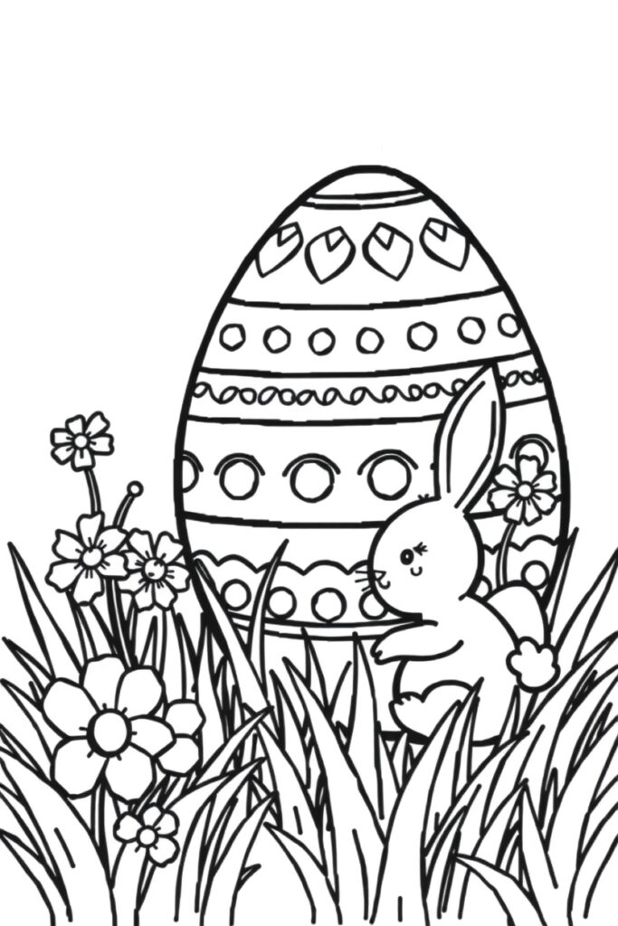 Easter coloring pages (40 designs)​