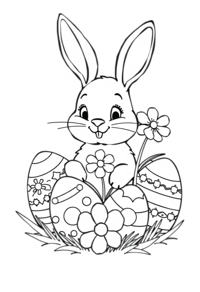 Easter coloring pages (40 designs)​