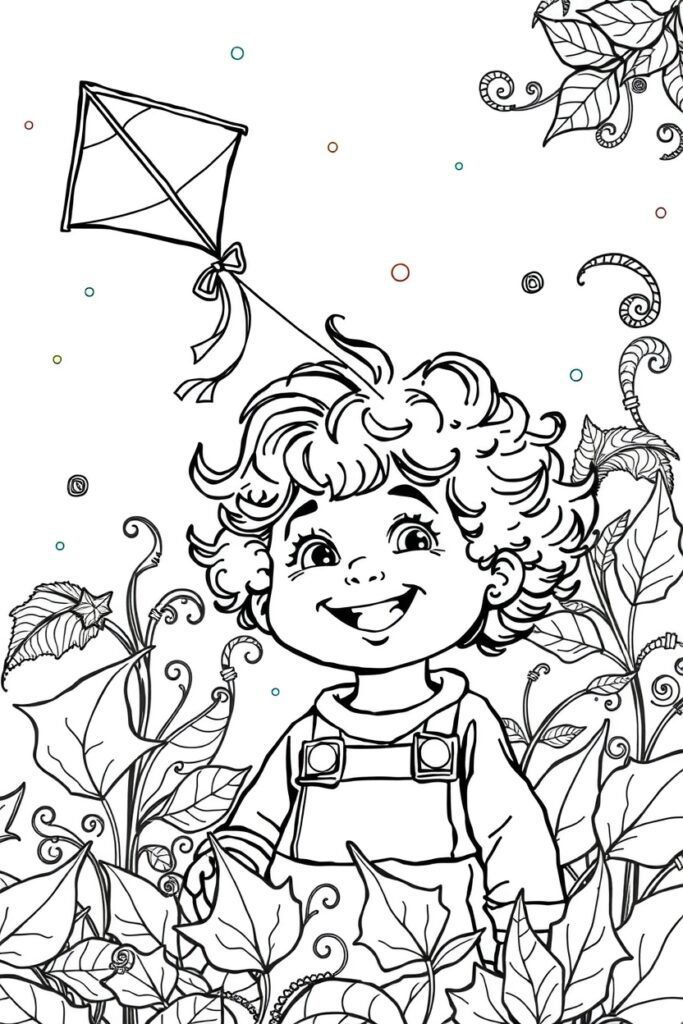 Fall coloring pages (40 pages)​
