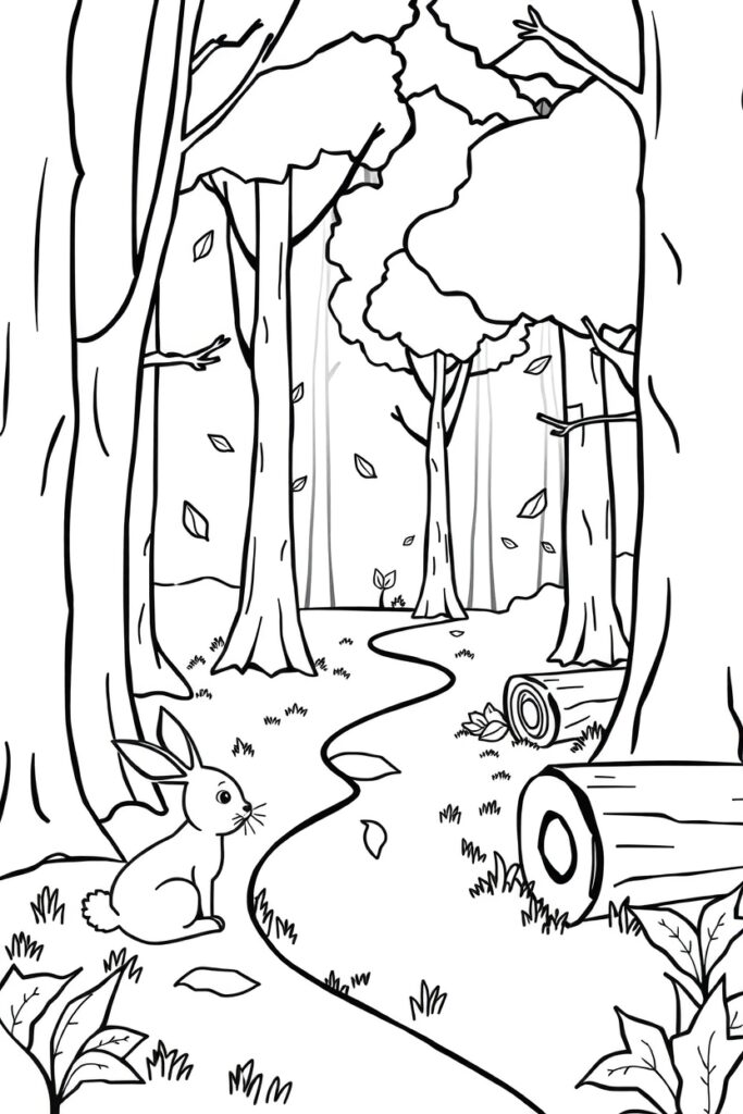 Fall coloring pages (40 pages)​