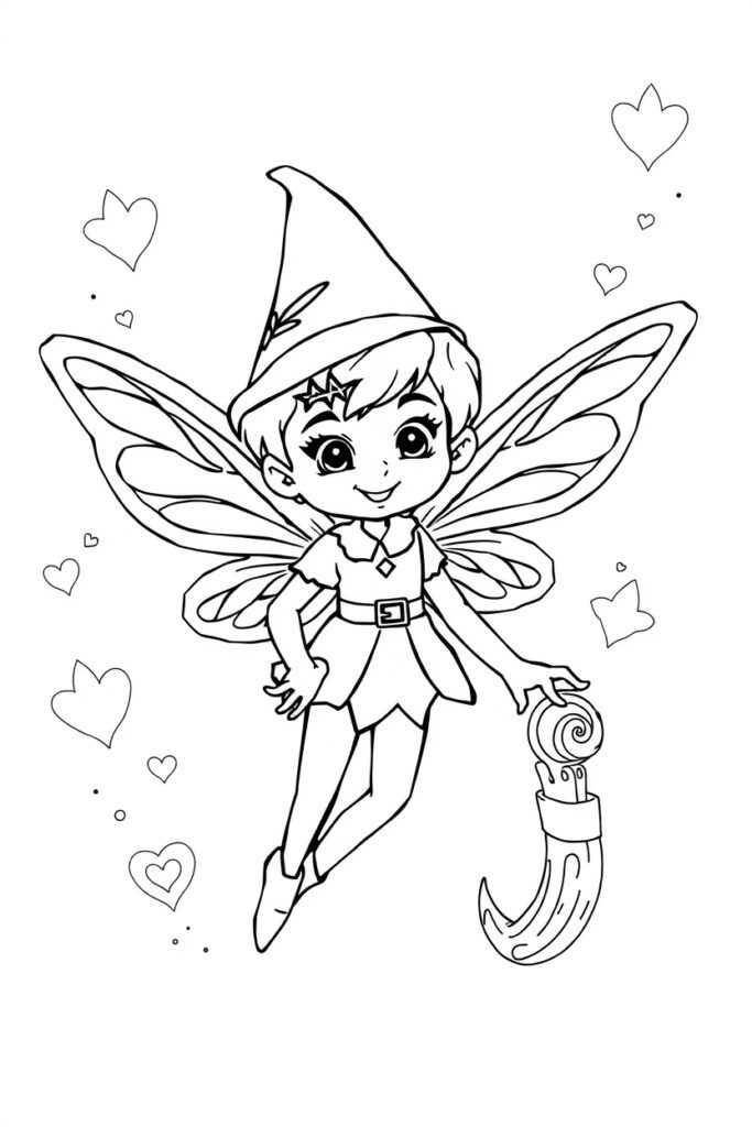 fantasy coloring pages