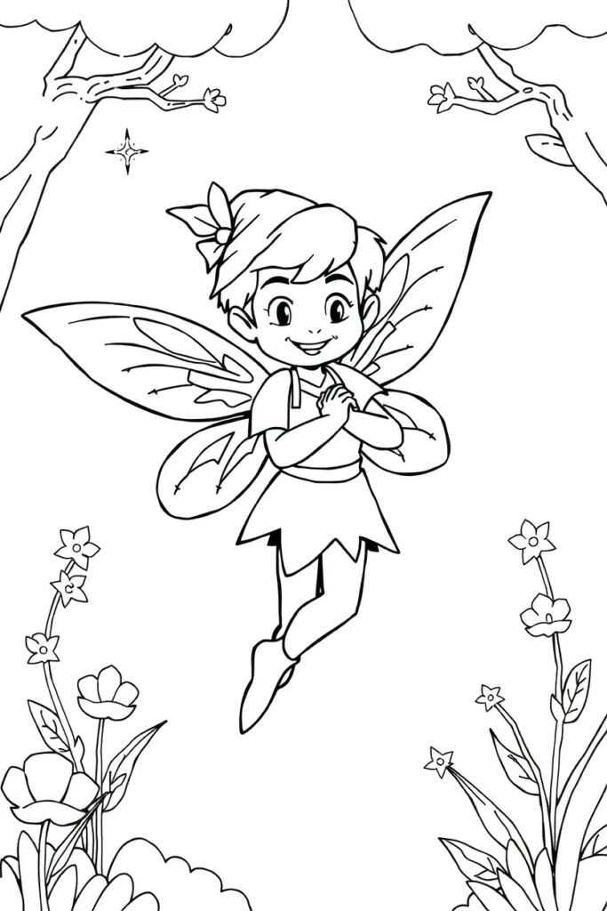 fantasy coloring pages