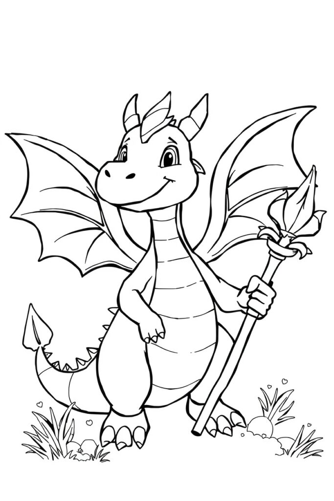 fantasy coloring pages