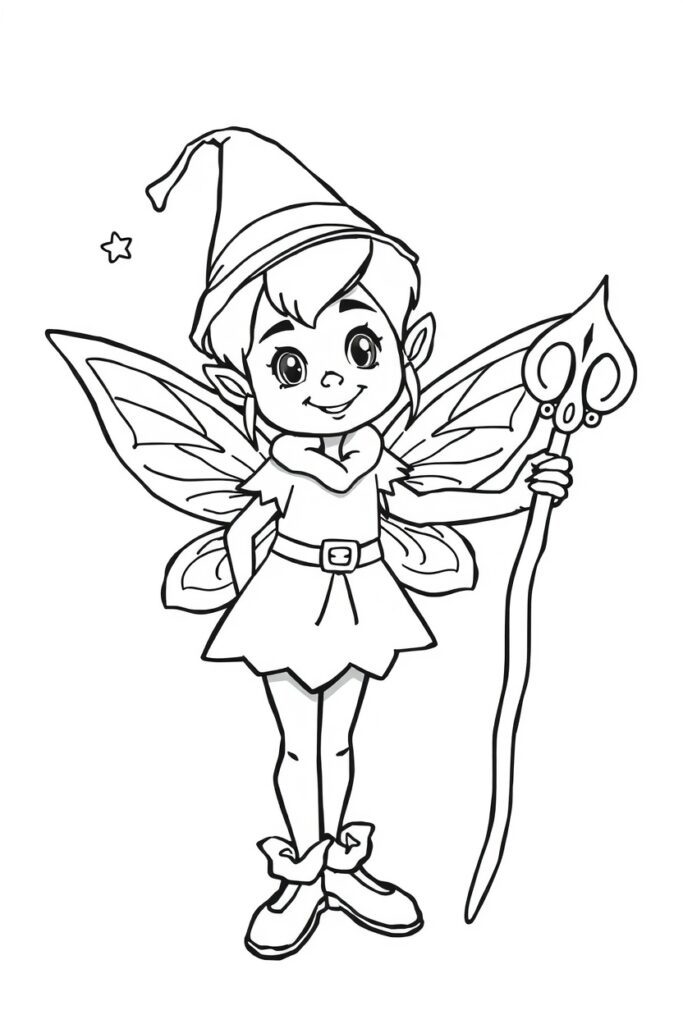 20 fantasy coloring pages