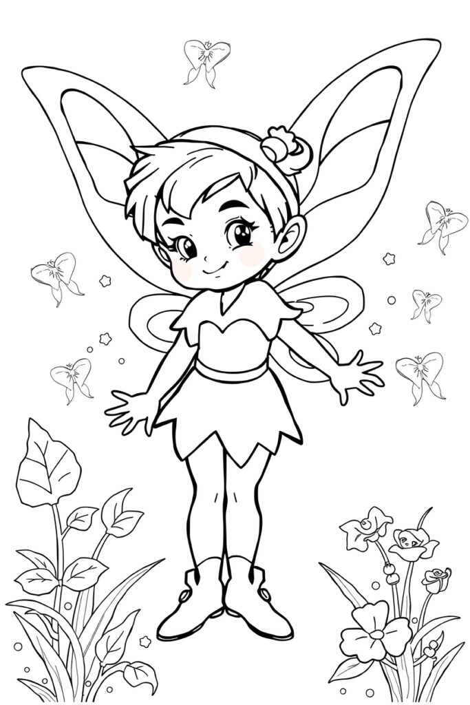 20 fantasy coloring pages