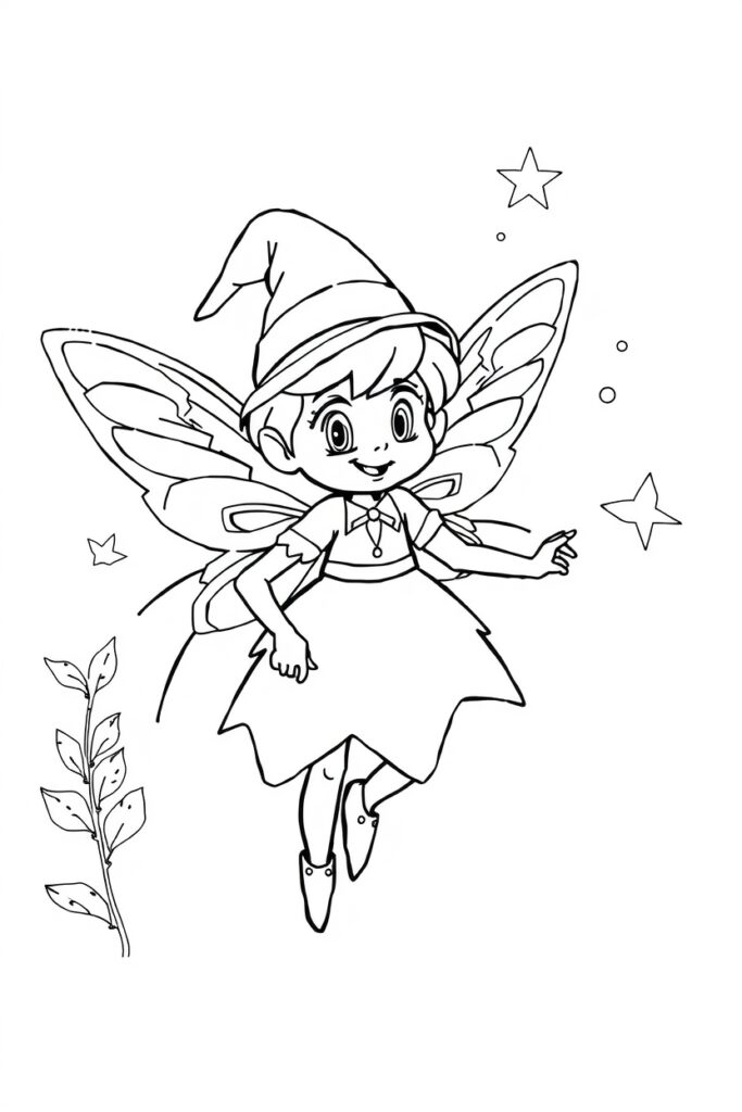 fantasy coloring pages