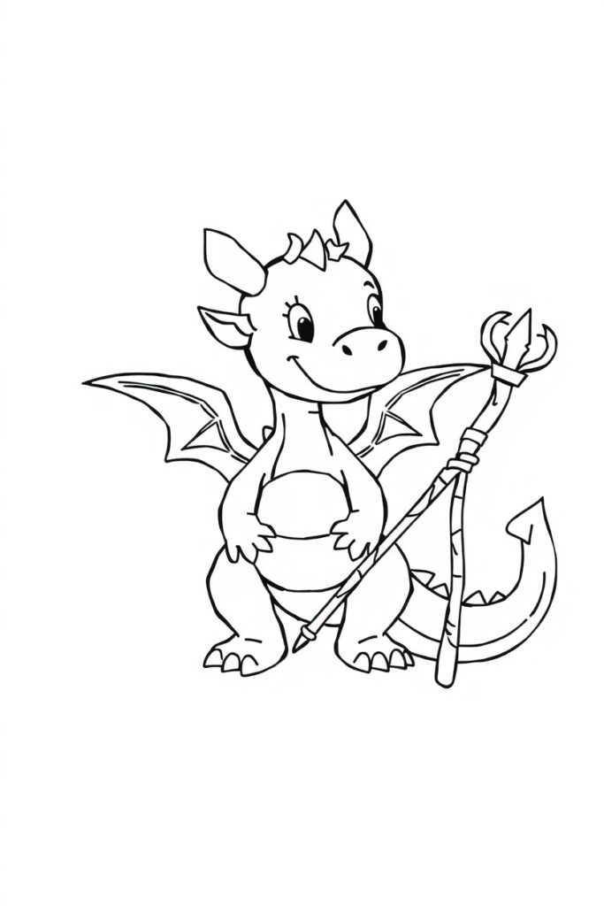 fantasy coloring pages