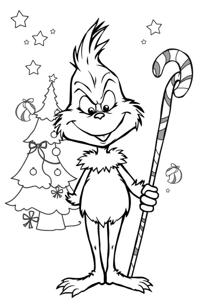20 grinch coloring pages