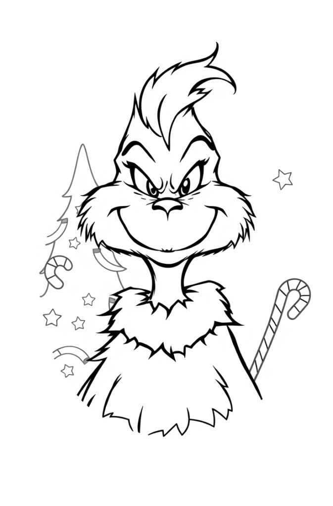 20 grinch coloring pages