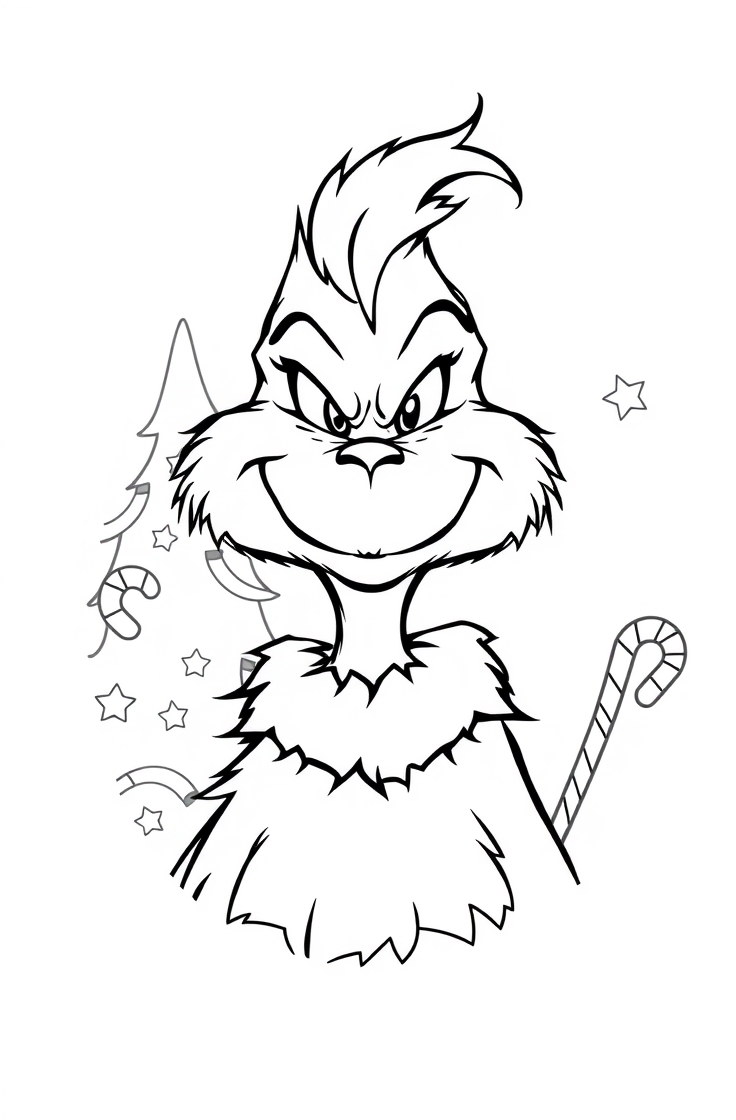 20 grinch coloring pages