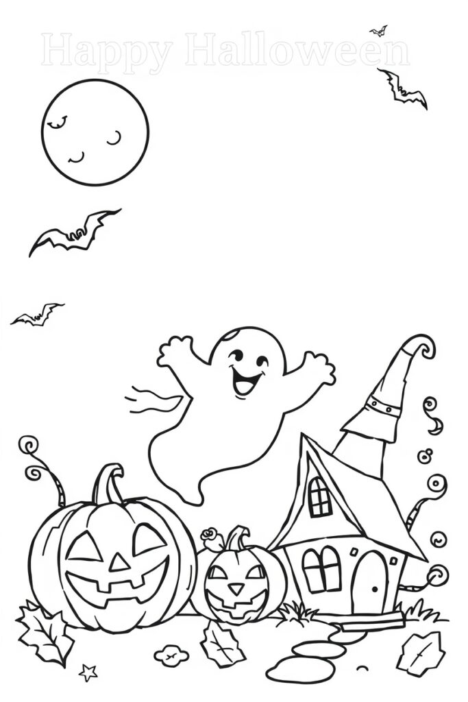 halloween coloring pages