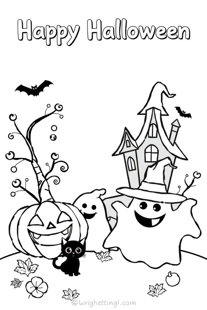 halloween coloring pages