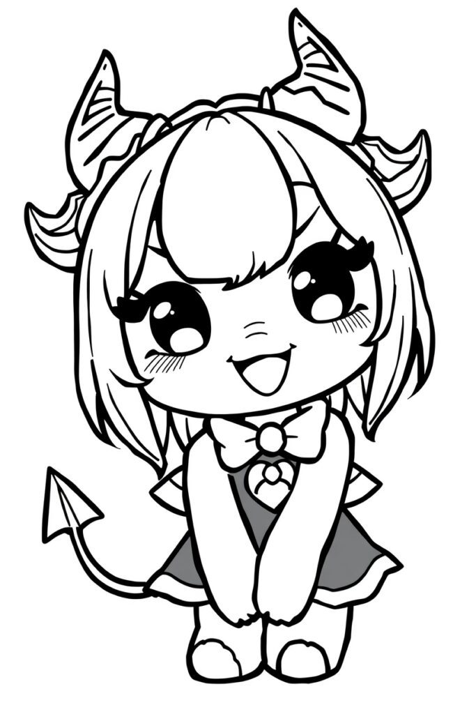 kuromi coloring pages (20 pages)