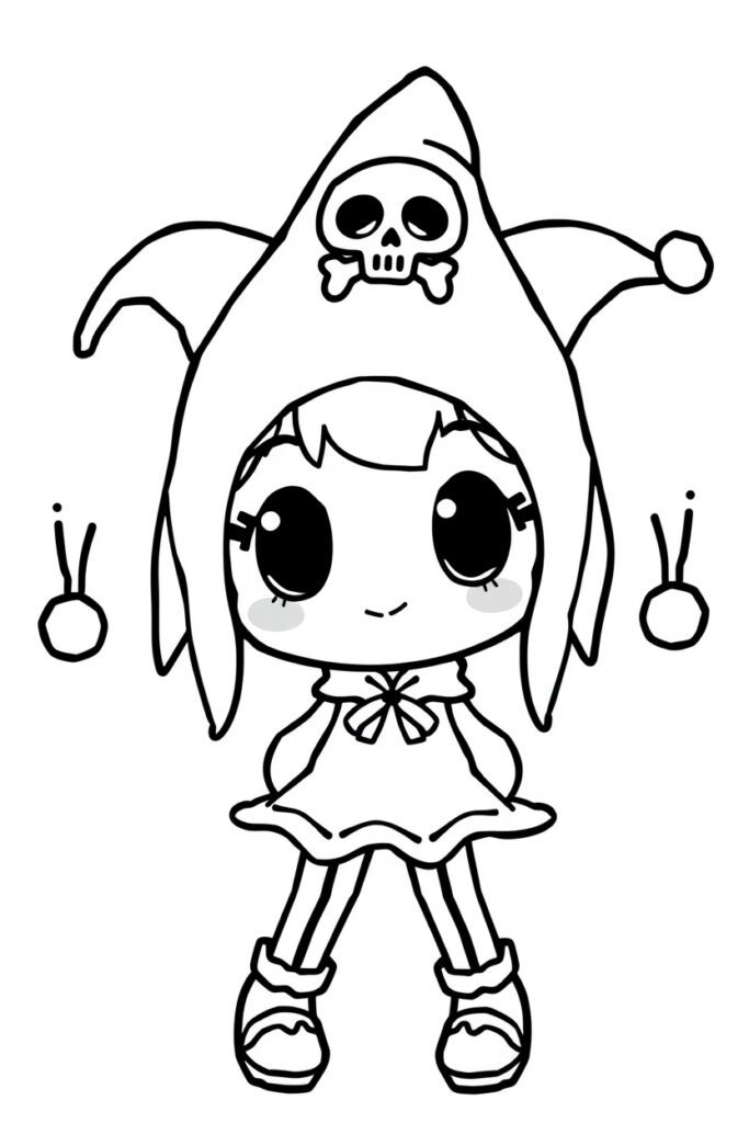 kuromi coloring pages (20 pages)