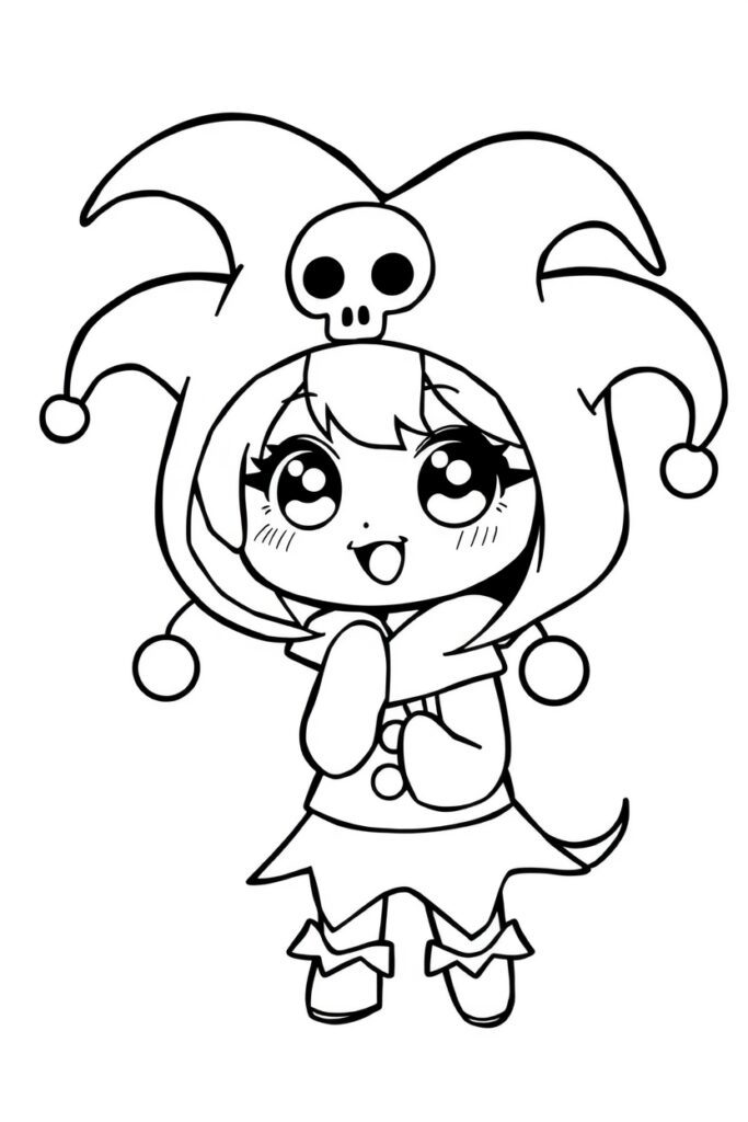 kuromi coloring pages (20 pages)