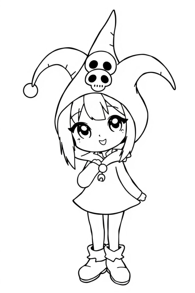 kuromi coloring pages (20 pages)