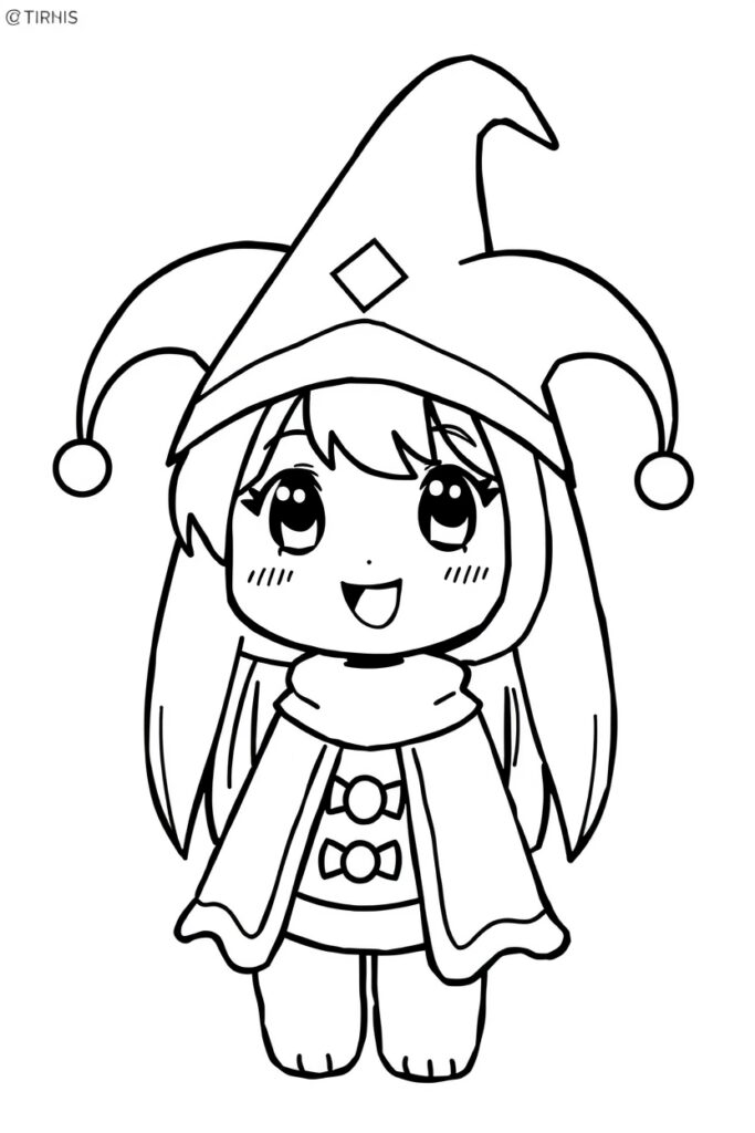 kuromi coloring pages (20 pages)