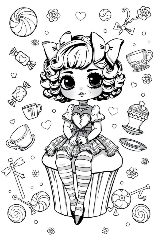 20 melanie martinez coloring pages