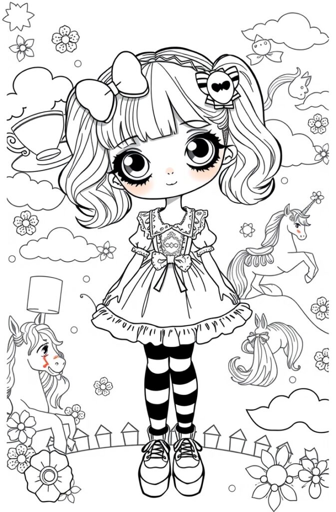 20 melanie martinez coloring pages