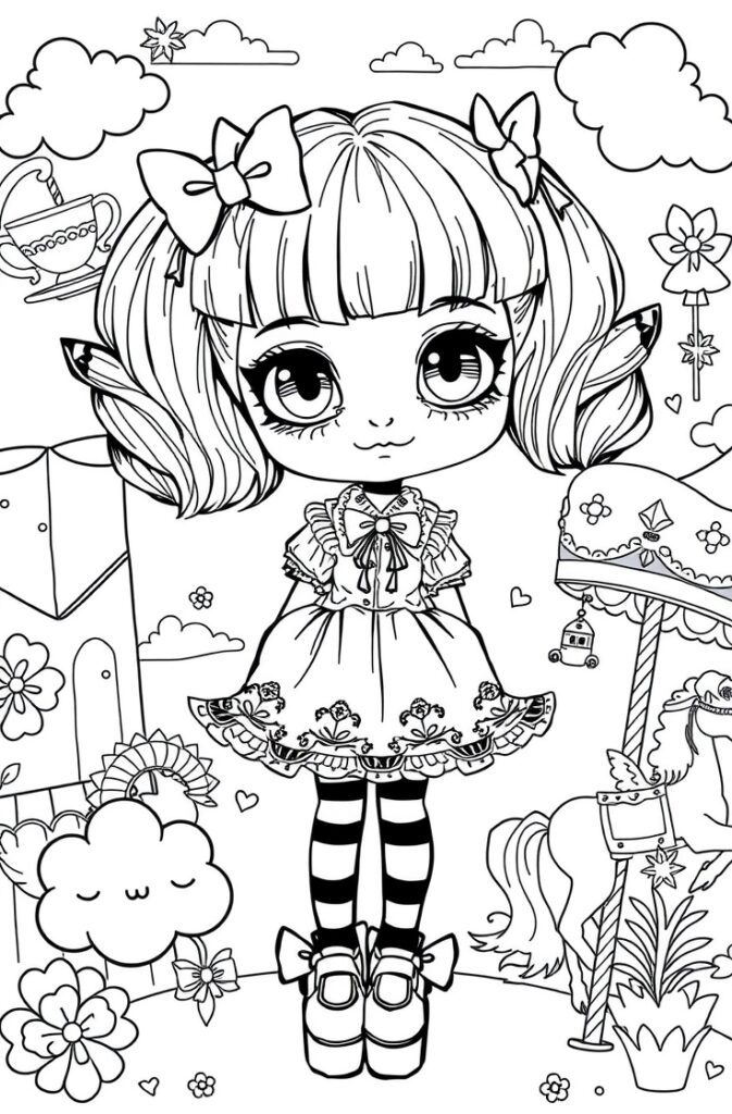 20 melanie martinez coloring pages