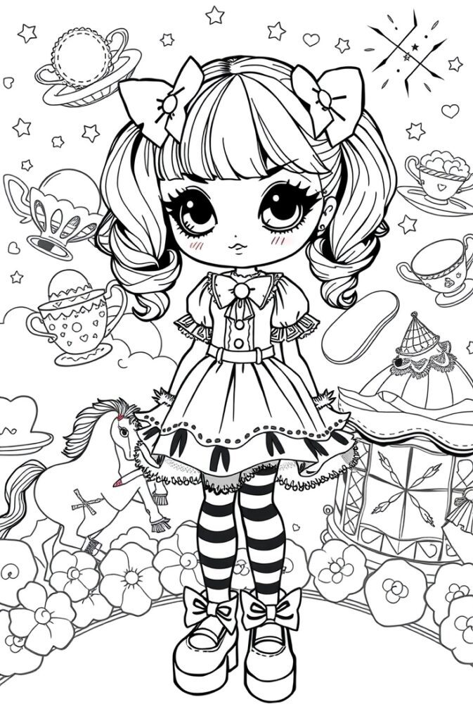 20 melanie martinez coloring pages