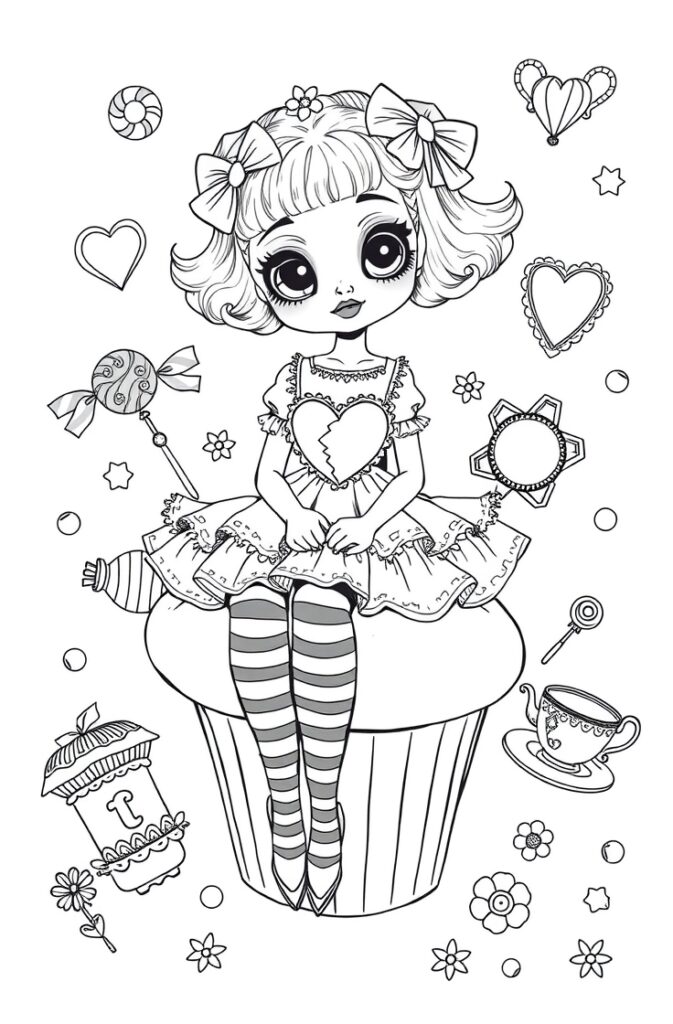 20 melanie martinez coloring pages