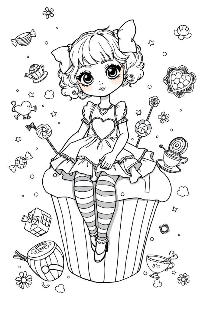20 melanie martinez coloring pages