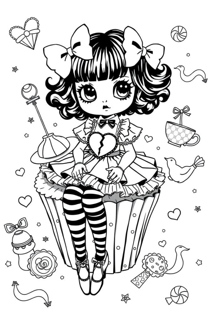 20 melanie martinez coloring pages