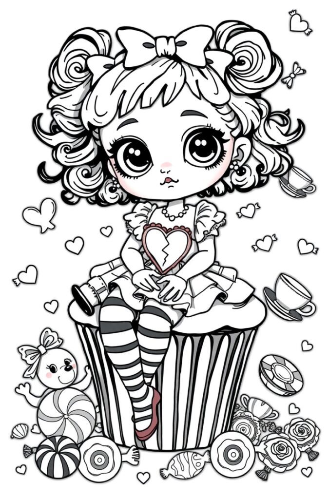 20 melanie martinez coloring pages