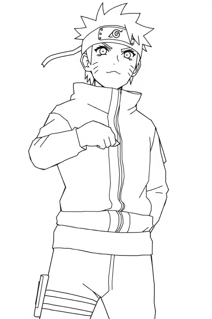 naruto coloring pages