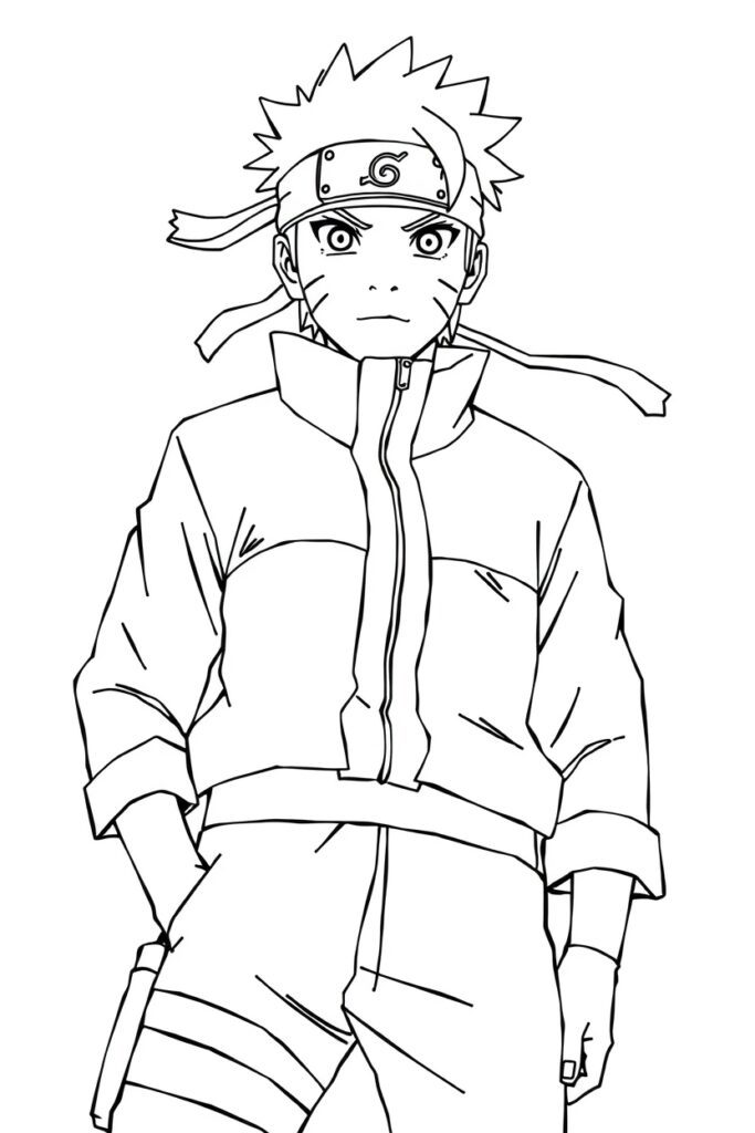 naruto coloring pages