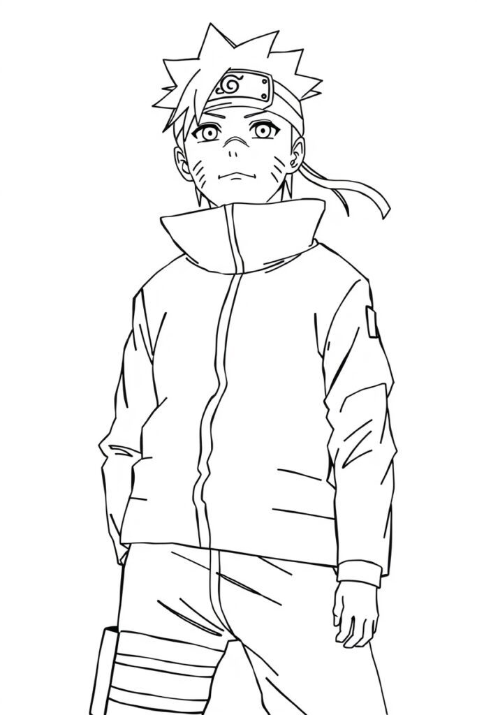 naruto coloring pages