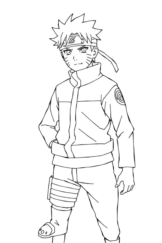 naruto coloring pages