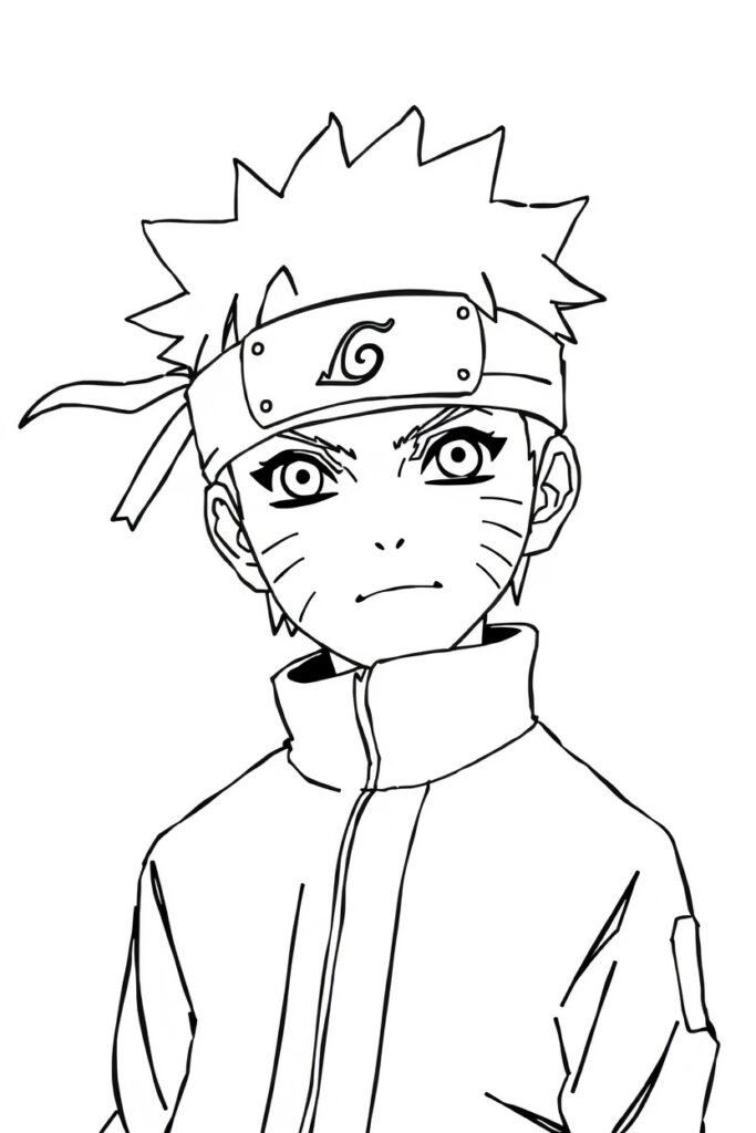 19 Naruto coloring pages