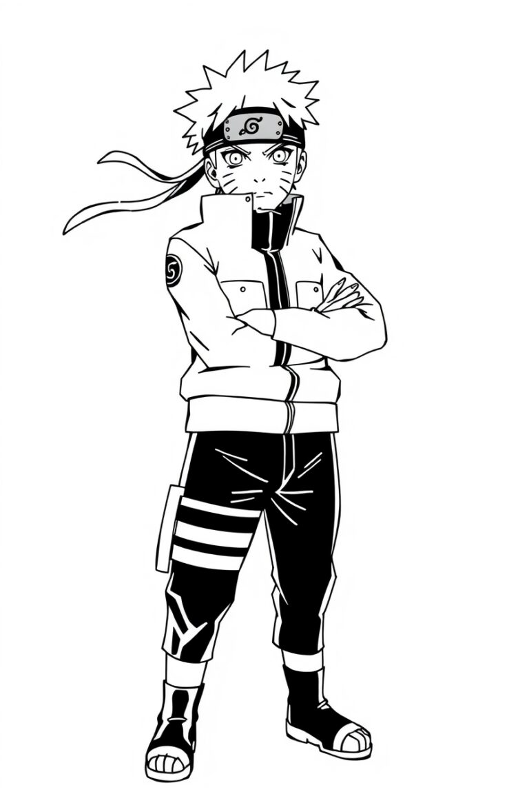 naruto coloring pages