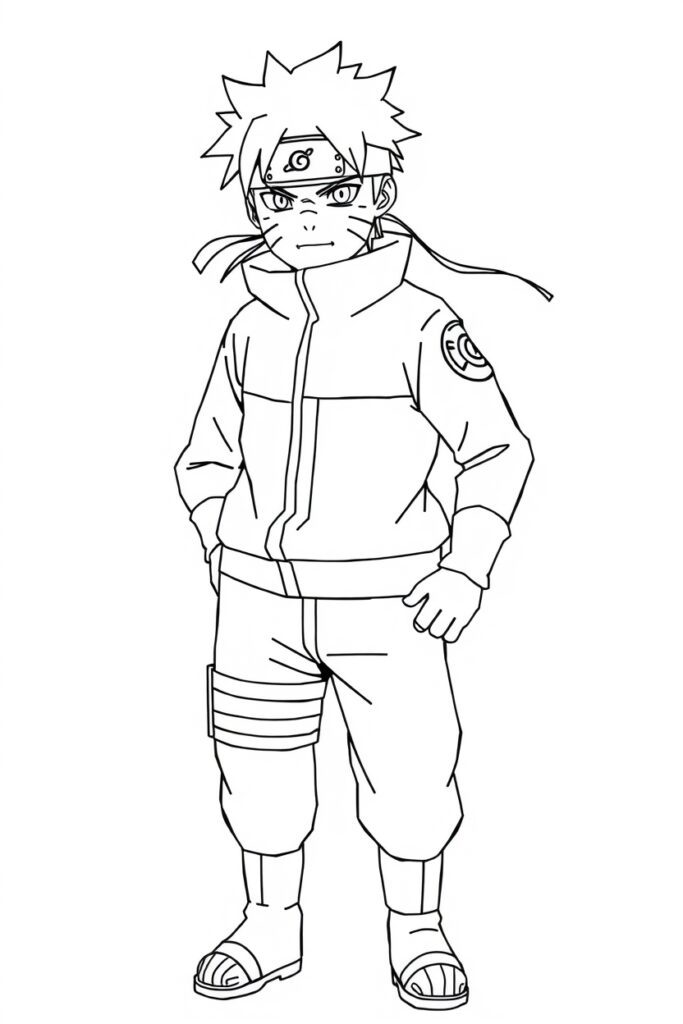 naruto coloring pages