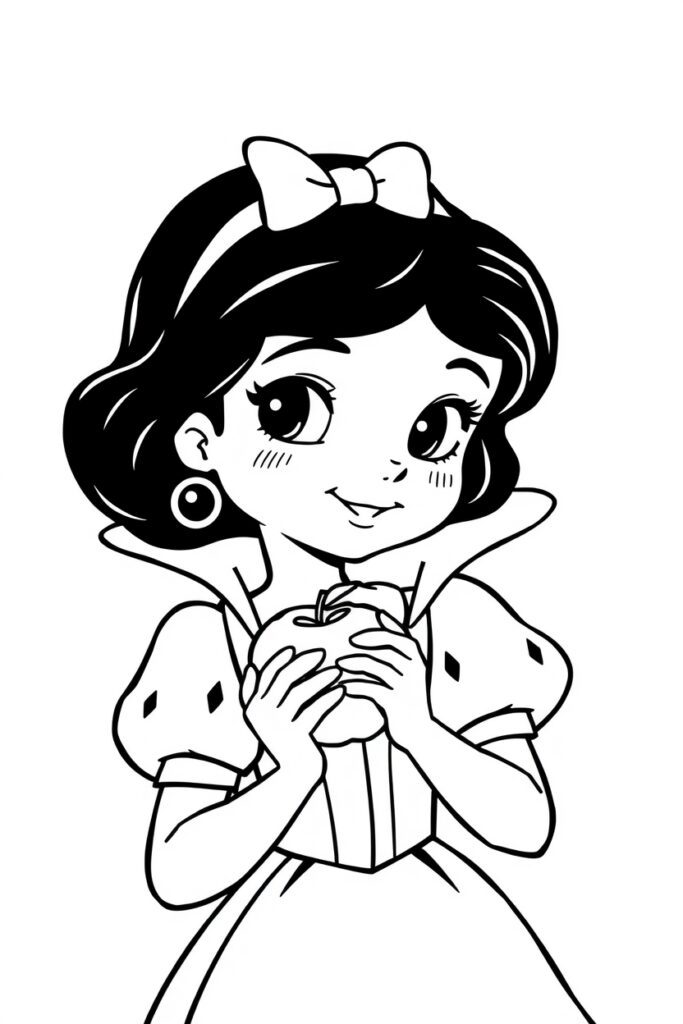 Disney Princess coloring pages free