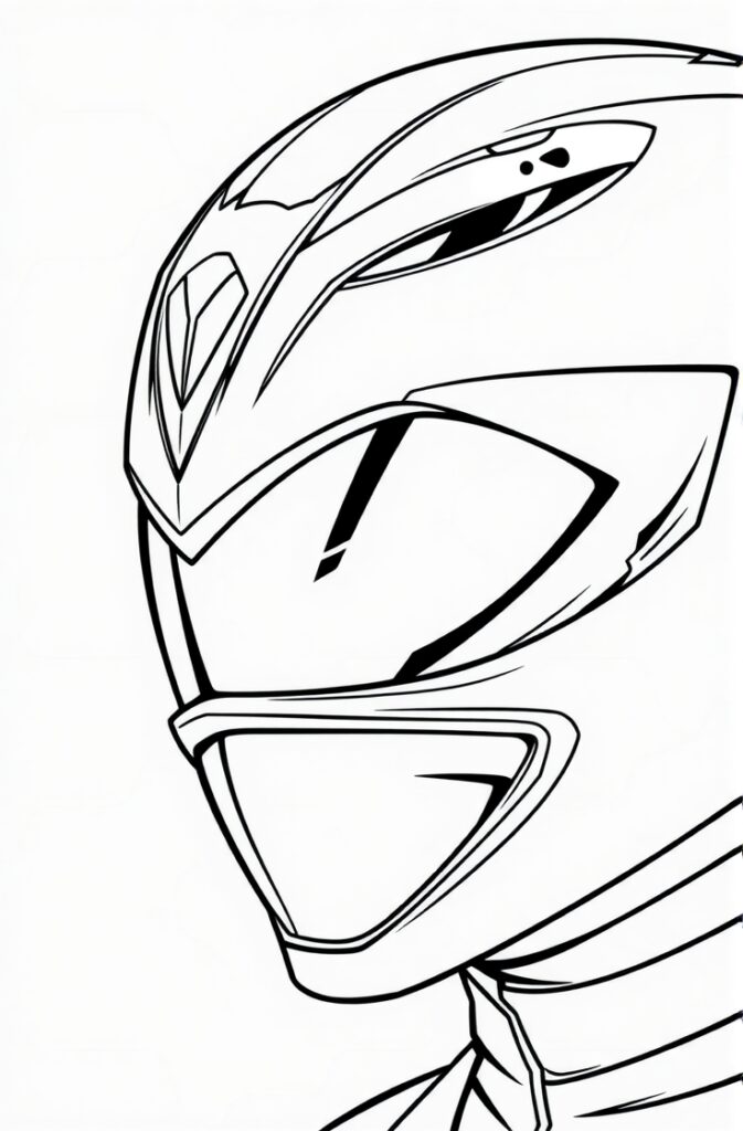20 power rangers coloring pages