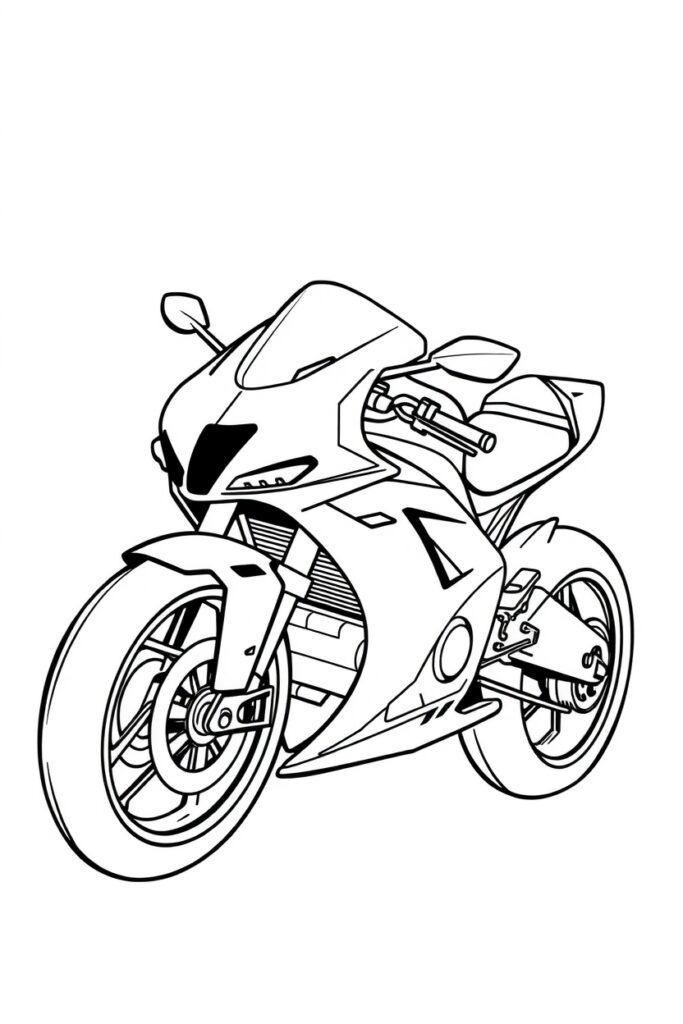 vehicle coloring pages