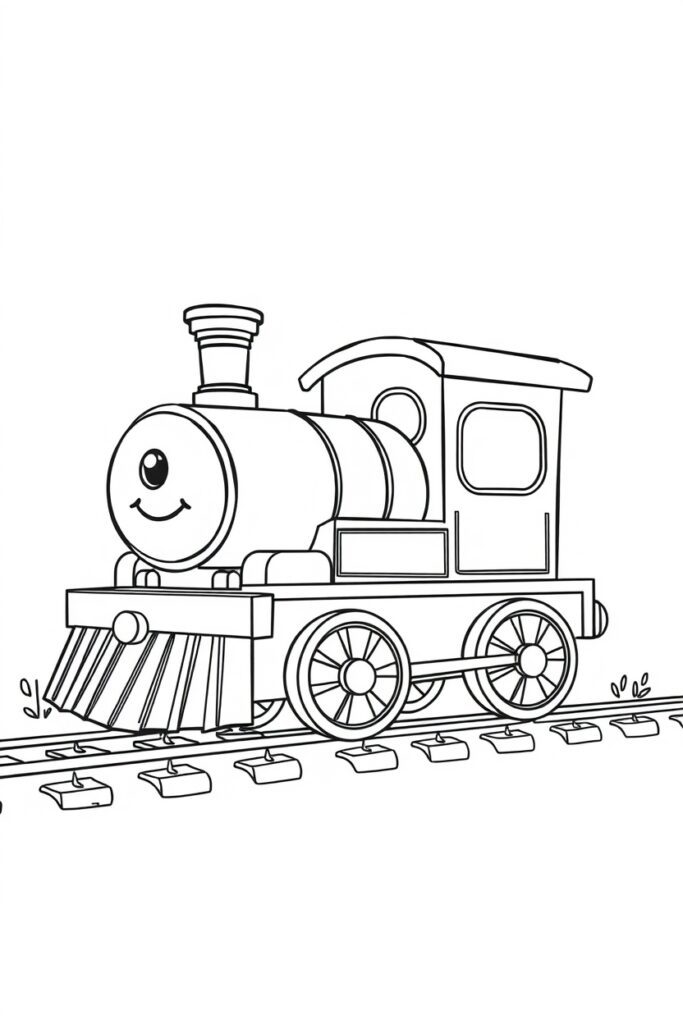 vehicle coloring pages