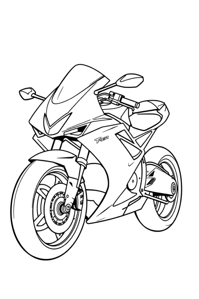 vehicle coloring pages
