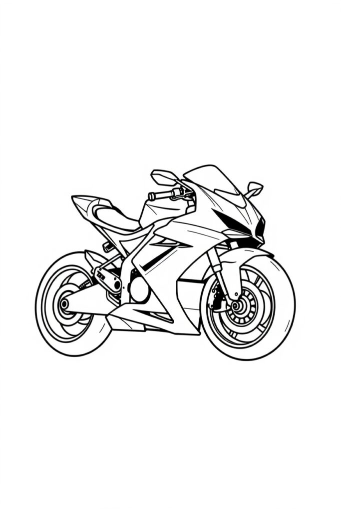 vehicle coloring pages