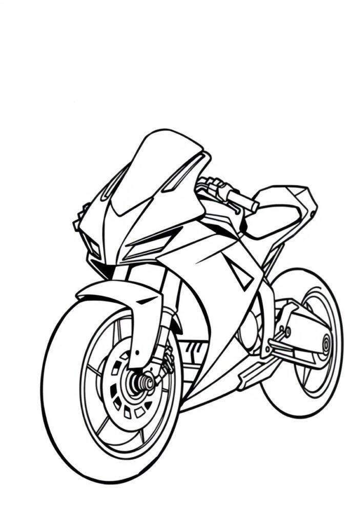 vehicle coloring pages