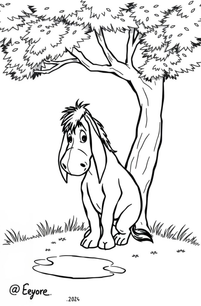 22 Winnie the pooh coloring pages​